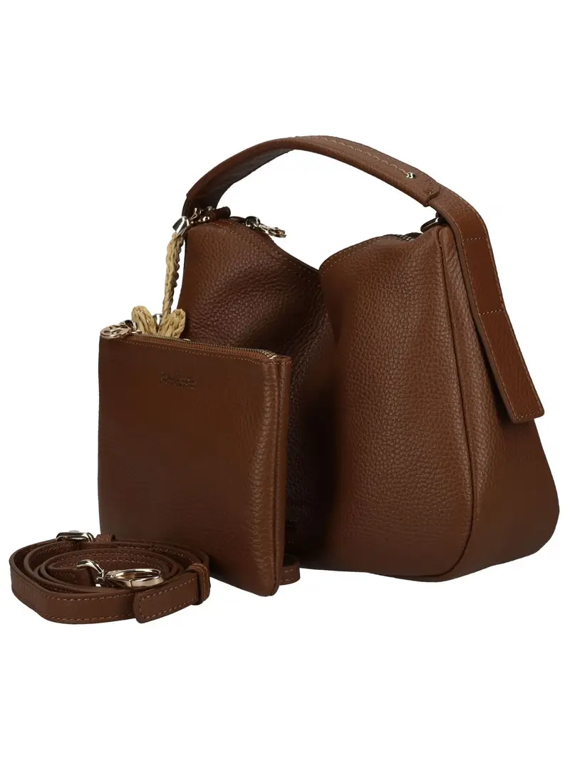 NERO GIARDINI Borsa a mano Marrone 4229241 miniatura 3