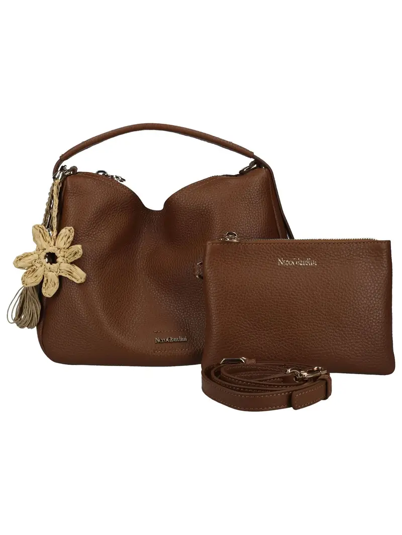 NERO GIARDINI Borsa a mano Marrone 4229241