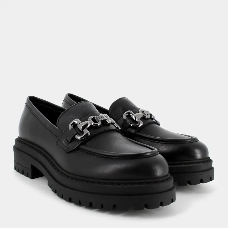 NERO GIARDINI Mocassini Donna Nero 2714740 miniatura 2