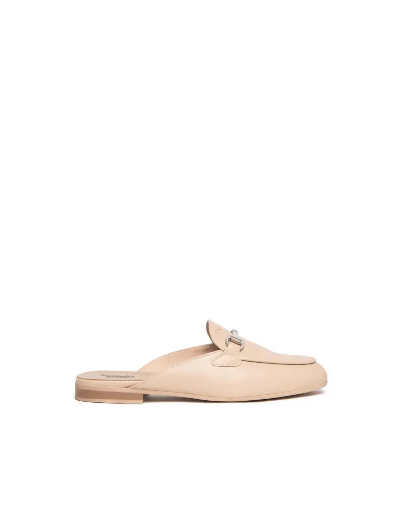 sabot donna in pelle col. lino e518210d453 BEIGE