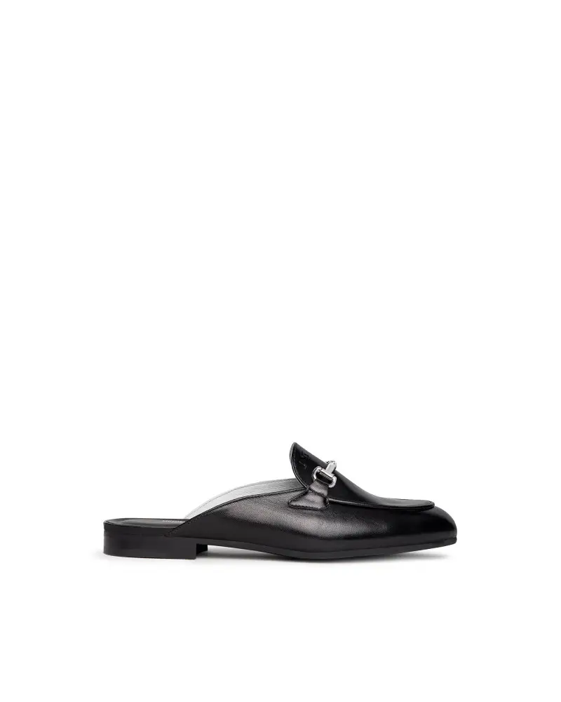 sabot donna in pelle nero e218210d100