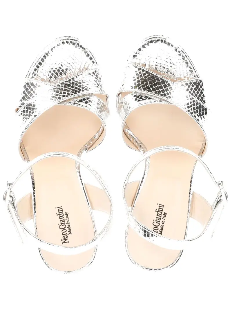 Nero Giardini Sandalo  argento miniatura 2