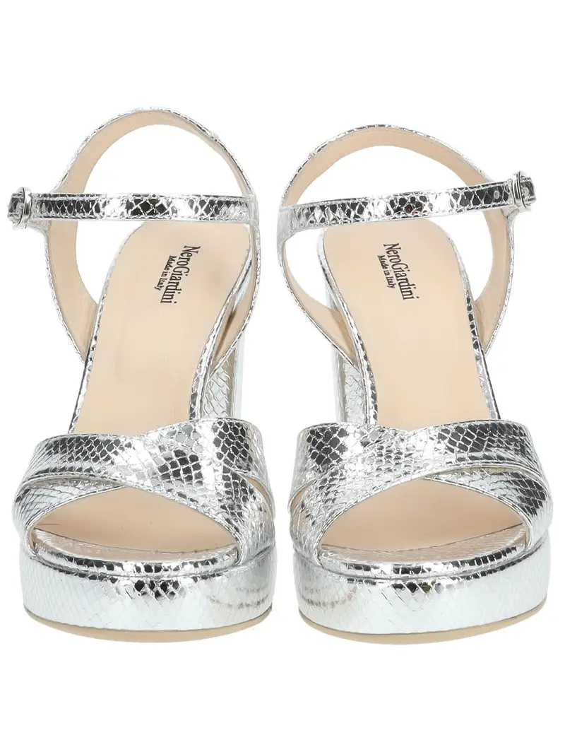 Nero Giardini Sandalo  argento miniatura 3