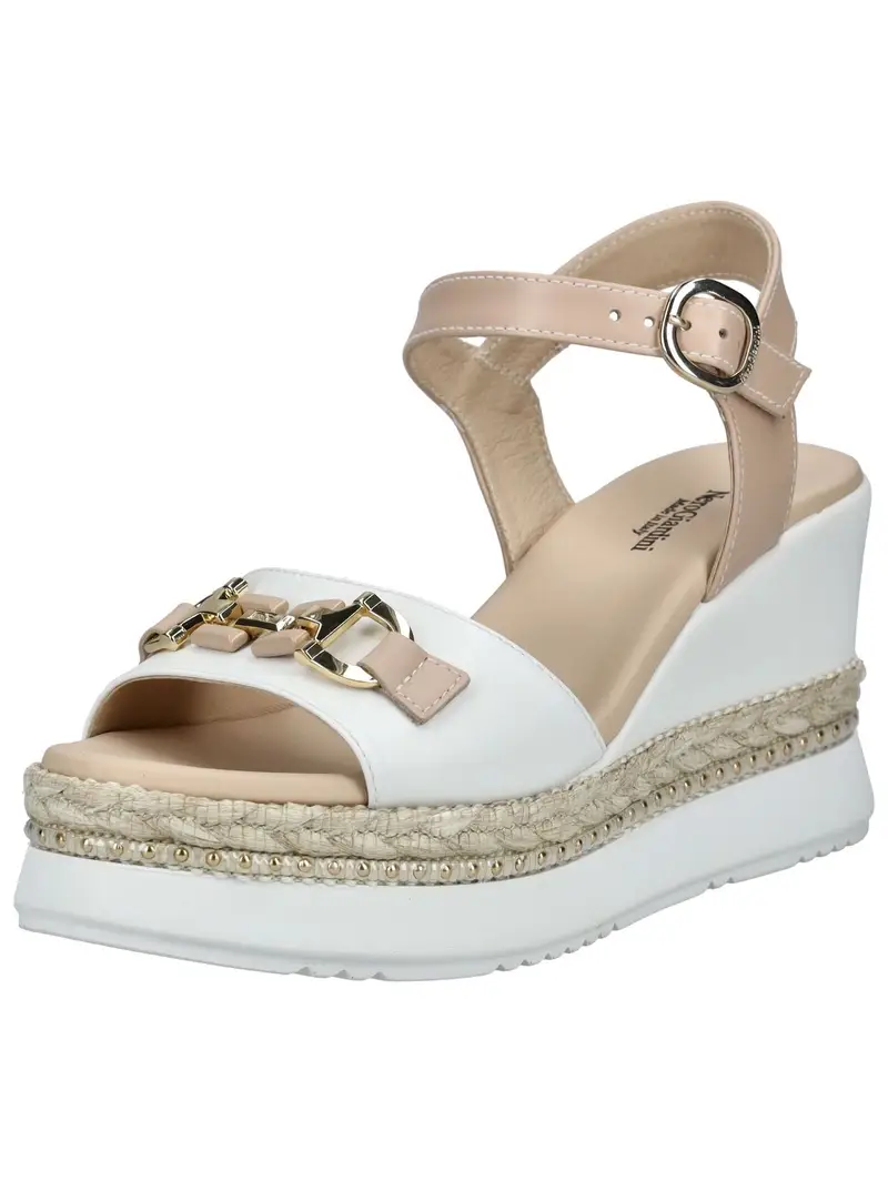 Nero Giardini Sandalo  beige / bianco