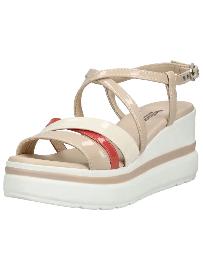 Nero Giardini Sandalo  beige / crema / rosso