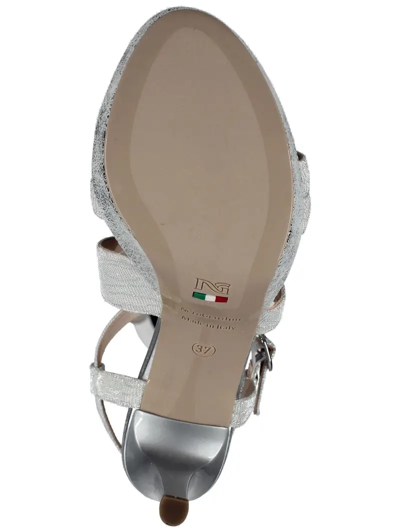 Nero Giardini Sandalo con cinturino argento miniatura 2