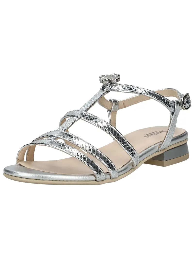 Nero Giardini Sandalo con cinturino  argento