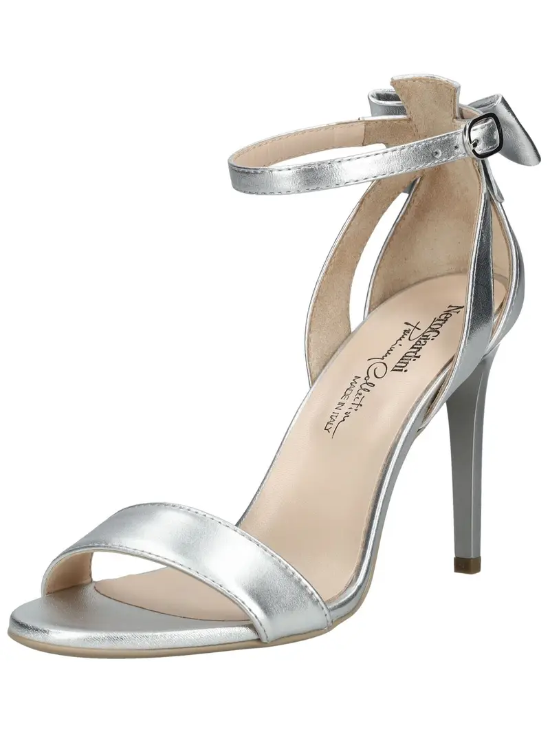 Nero Giardini Sandalo con cinturino  argento