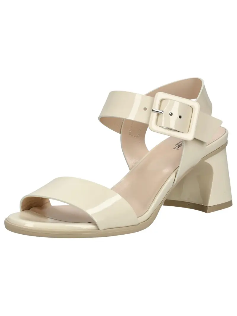 Sandalo con cinturino beige