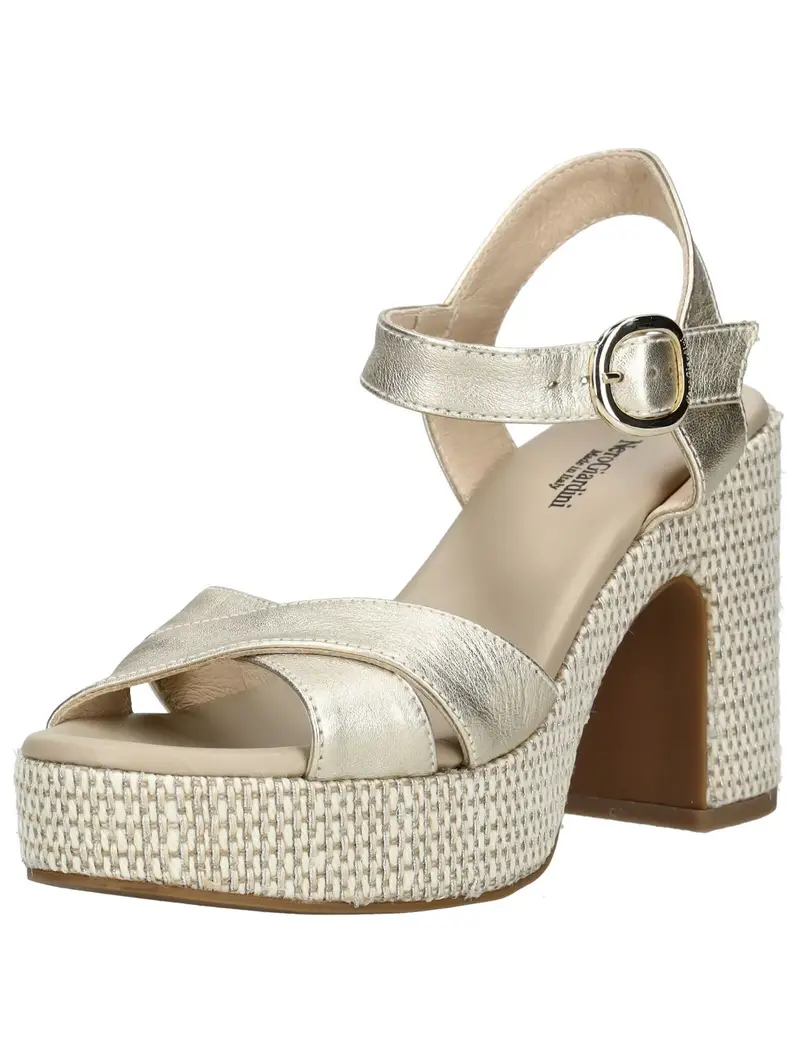 Nero Giardini Sandalo con cinturino  oro