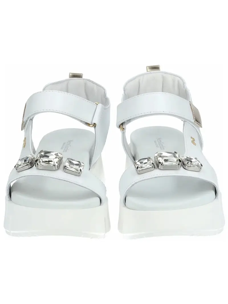 Nero Giardini Sandalo oro / argento / bianco miniatura 3