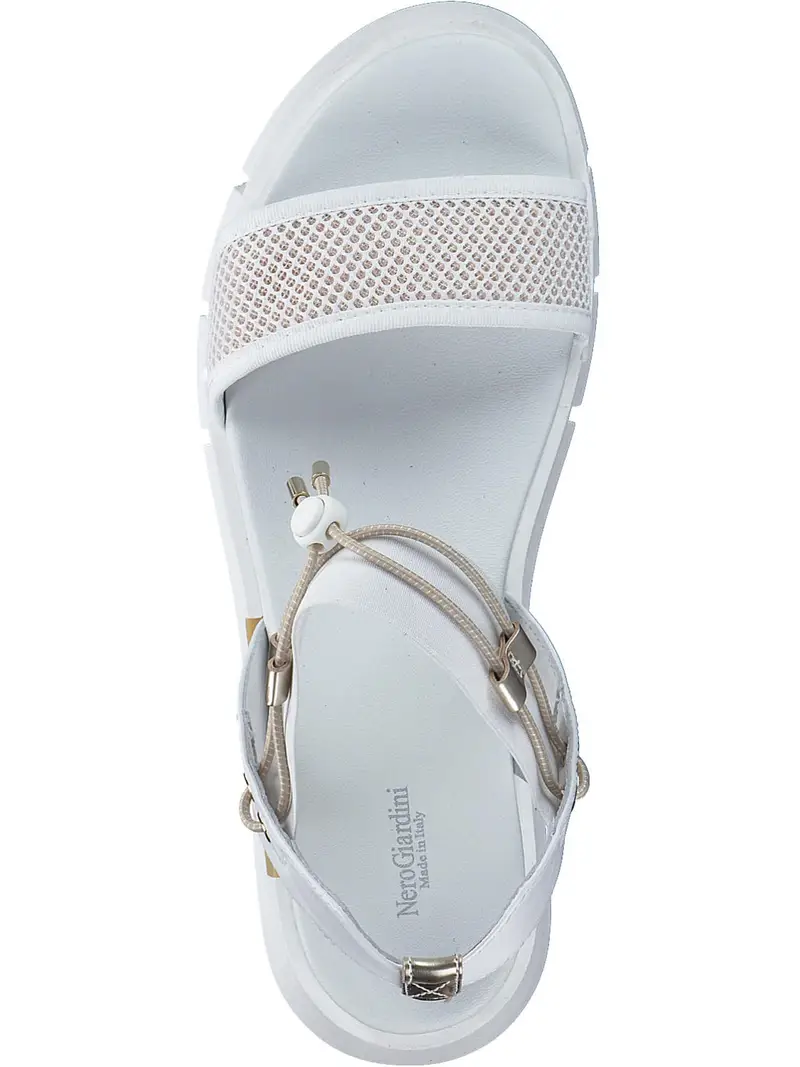 Nero Giardini Sandalo oro / bianco miniatura 2