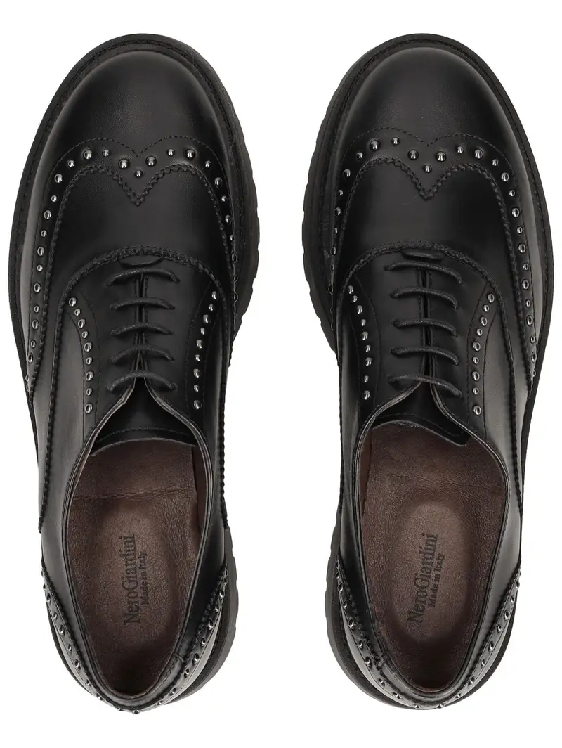 Nero Giardini Scarpa stringata  nero miniatura 2