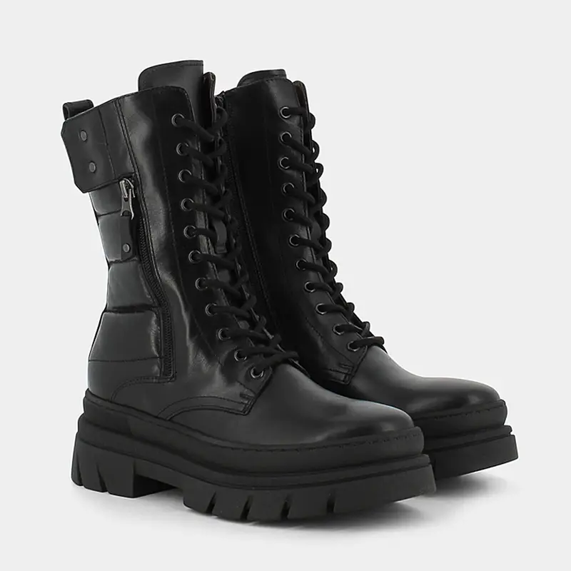 NERO GIARDINI Scarponcini Donna Nero 2503304 miniatura 2