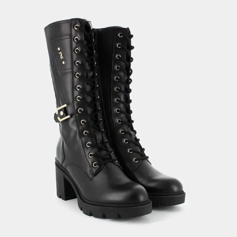 NERO GIARDINI Scarponcini Donna Nero 2714734 miniatura 2