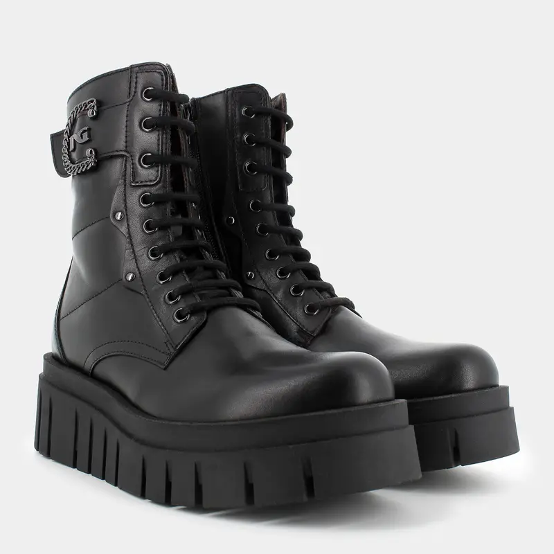 NERO GIARDINI Scarponcini Donna Nero 2714735 miniatura 2