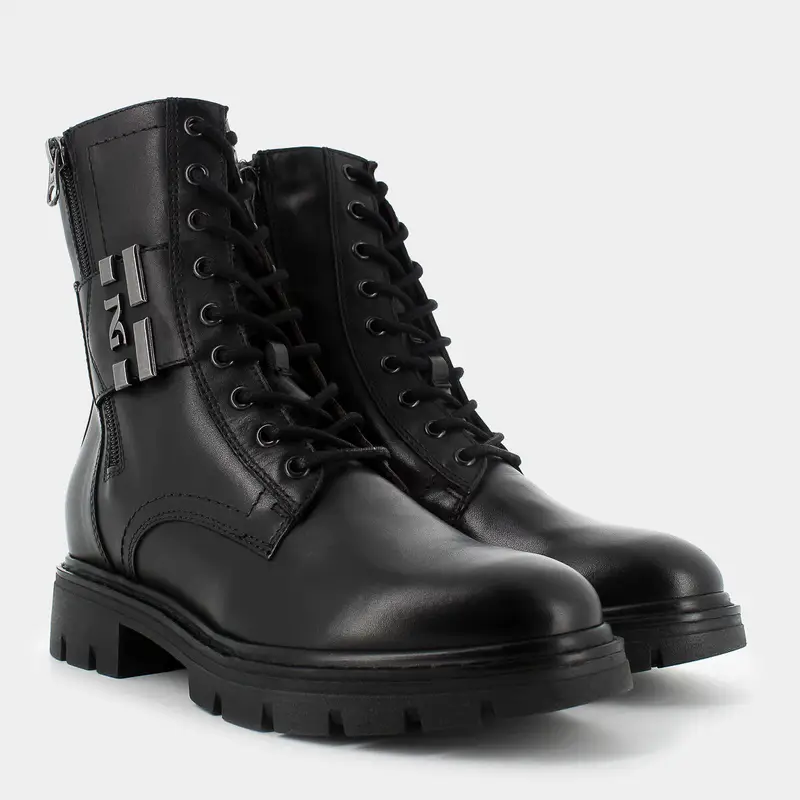 NERO GIARDINI Scarponcini Donna Nero 2504417 miniatura 2