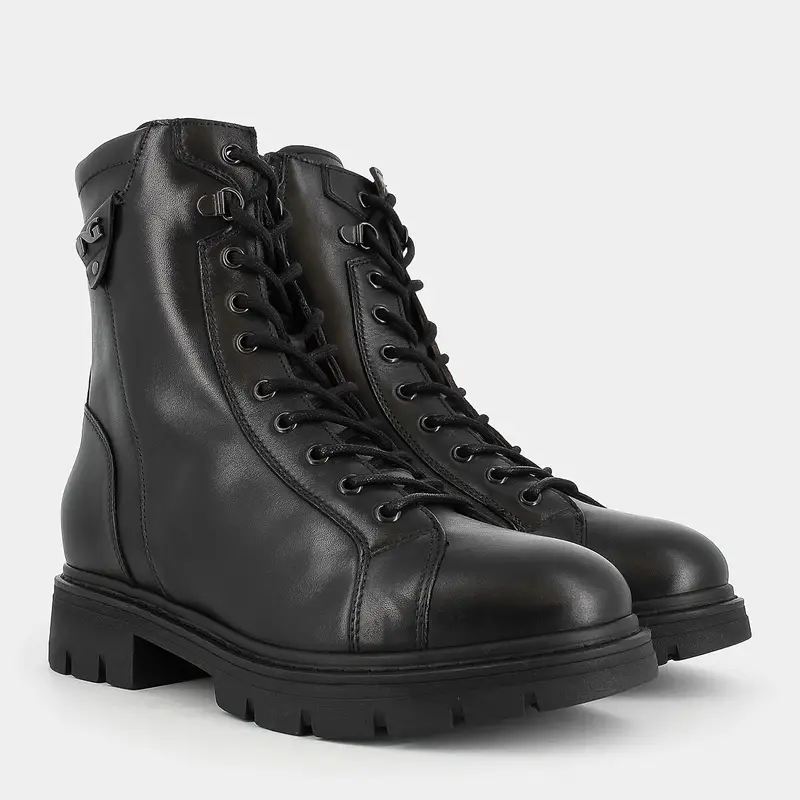 NERO GIARDINI Scarponcini Donna Nero 3740109 miniatura 2