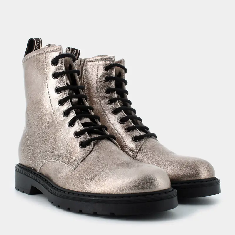 NERO GIARDINI Scarponcini Donna Oro 2965771 miniatura 2