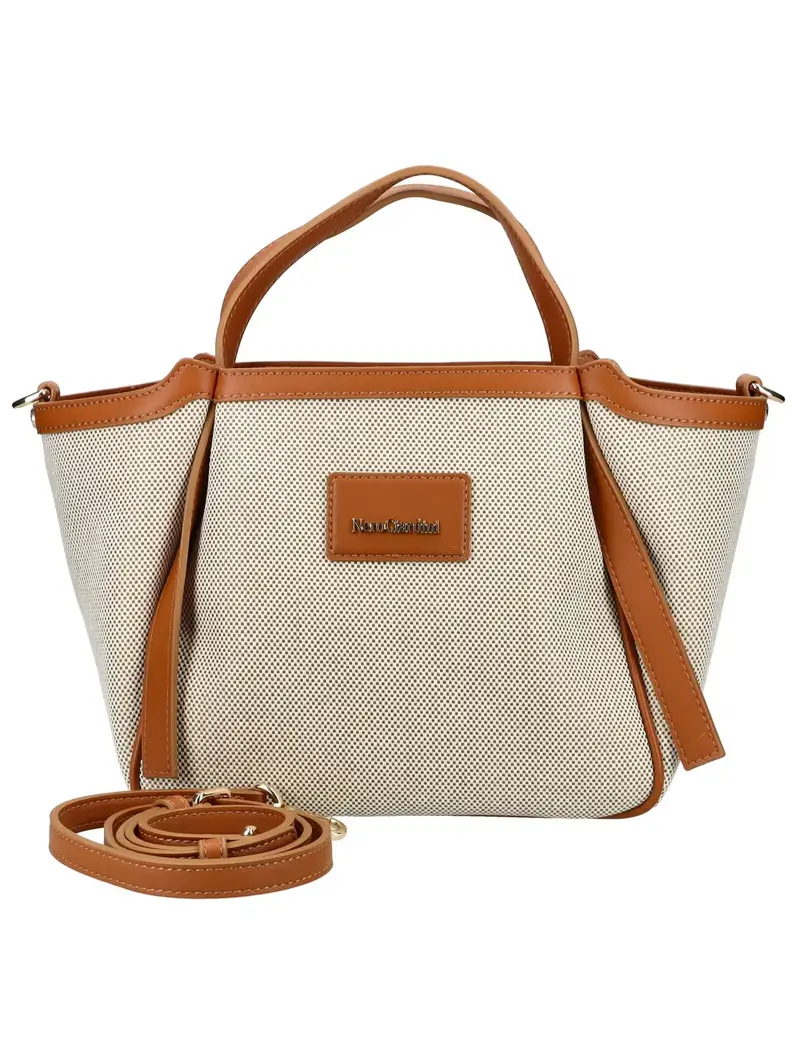 Shopper beige scuro / marrone