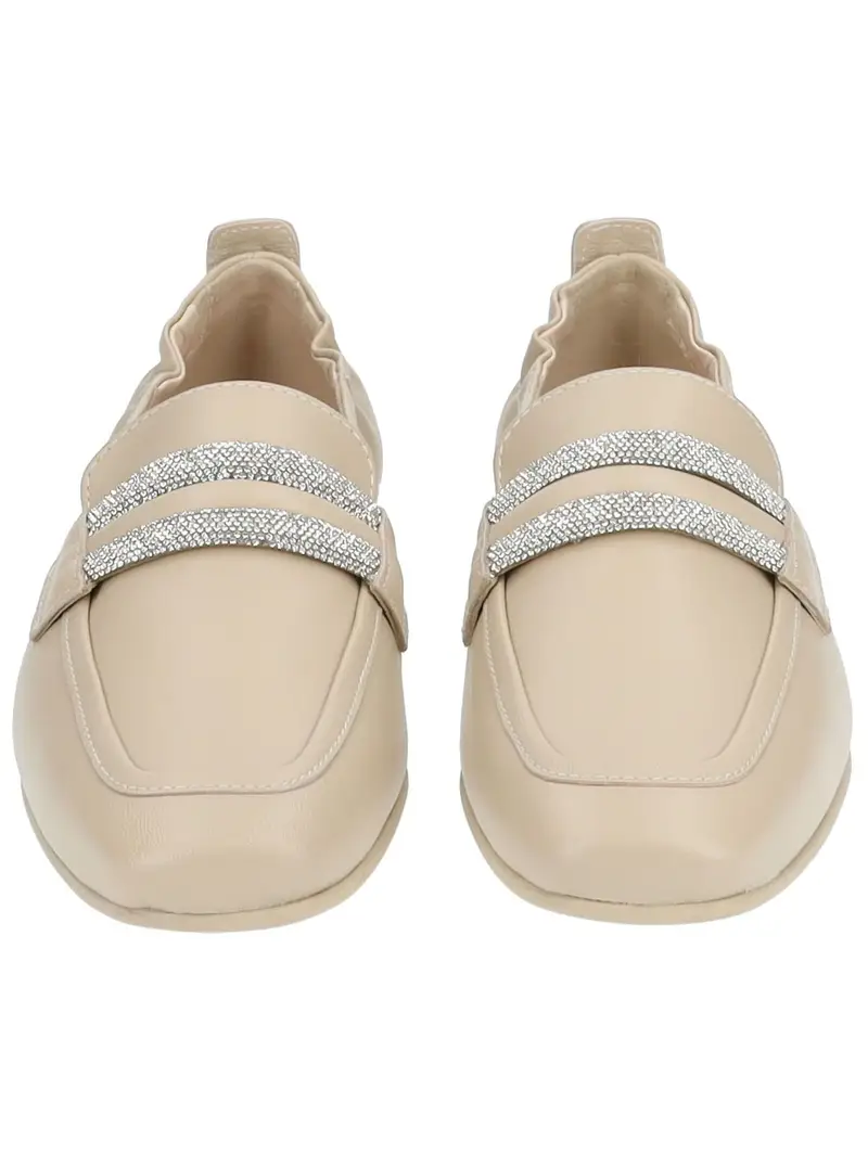 Nero Giardini Slipper  beige / argento miniatura 3