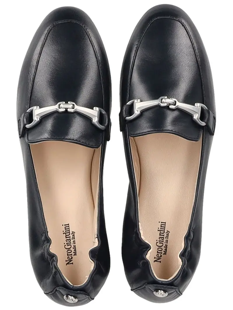 Nero Giardini Slipper  blu scuro / argento miniatura 2