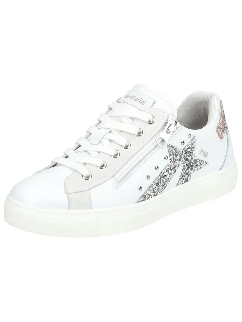 Nero Giardini Sneaker bassa  argento / bianco