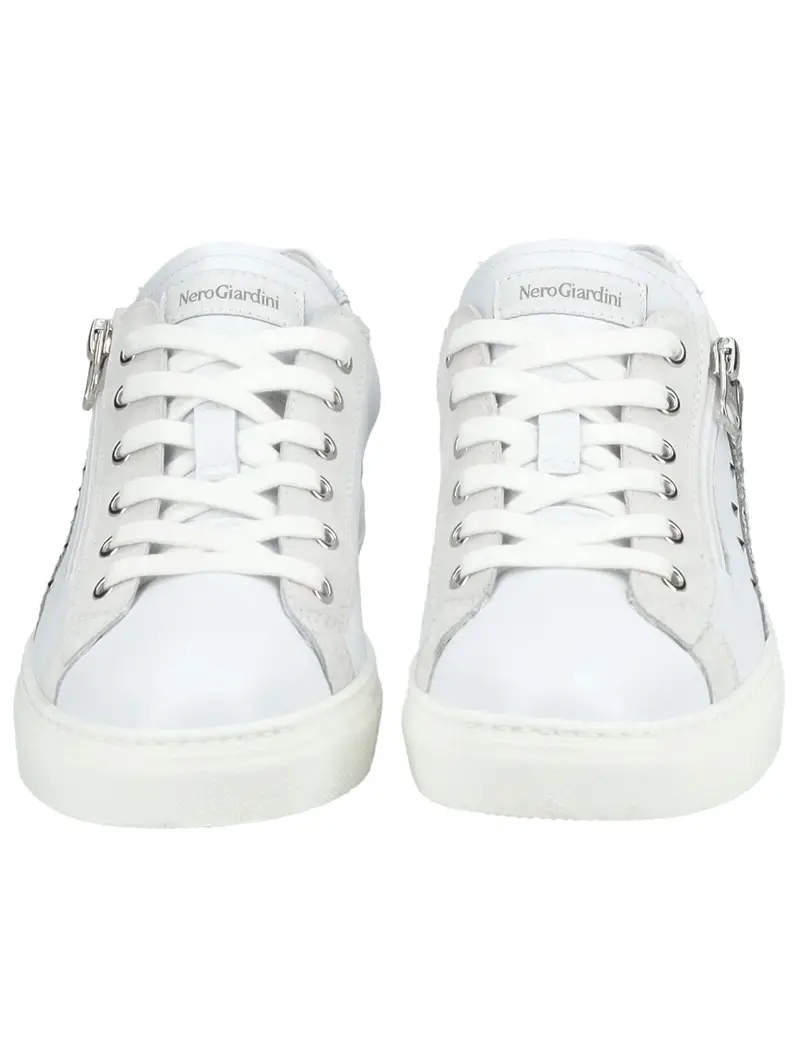 Nero Giardini Sneaker bassa argento / bianco miniatura 3