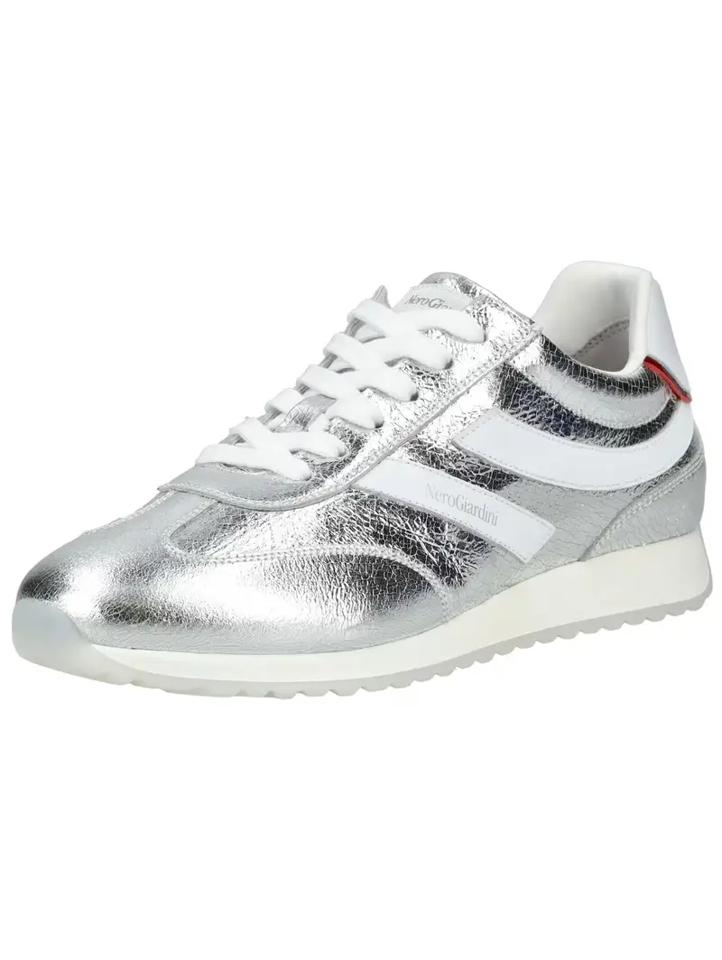 Sneaker bassa argento / bianco