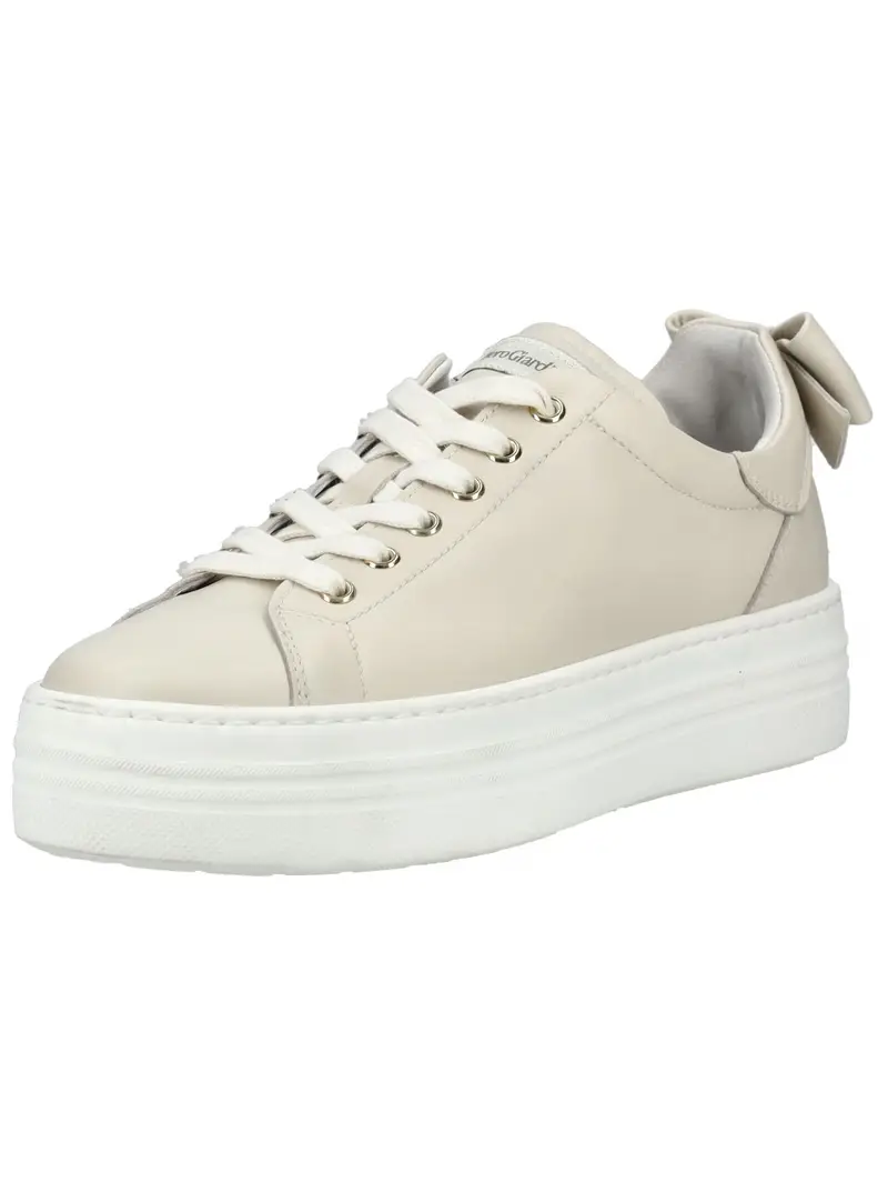 Sneaker bassa beige