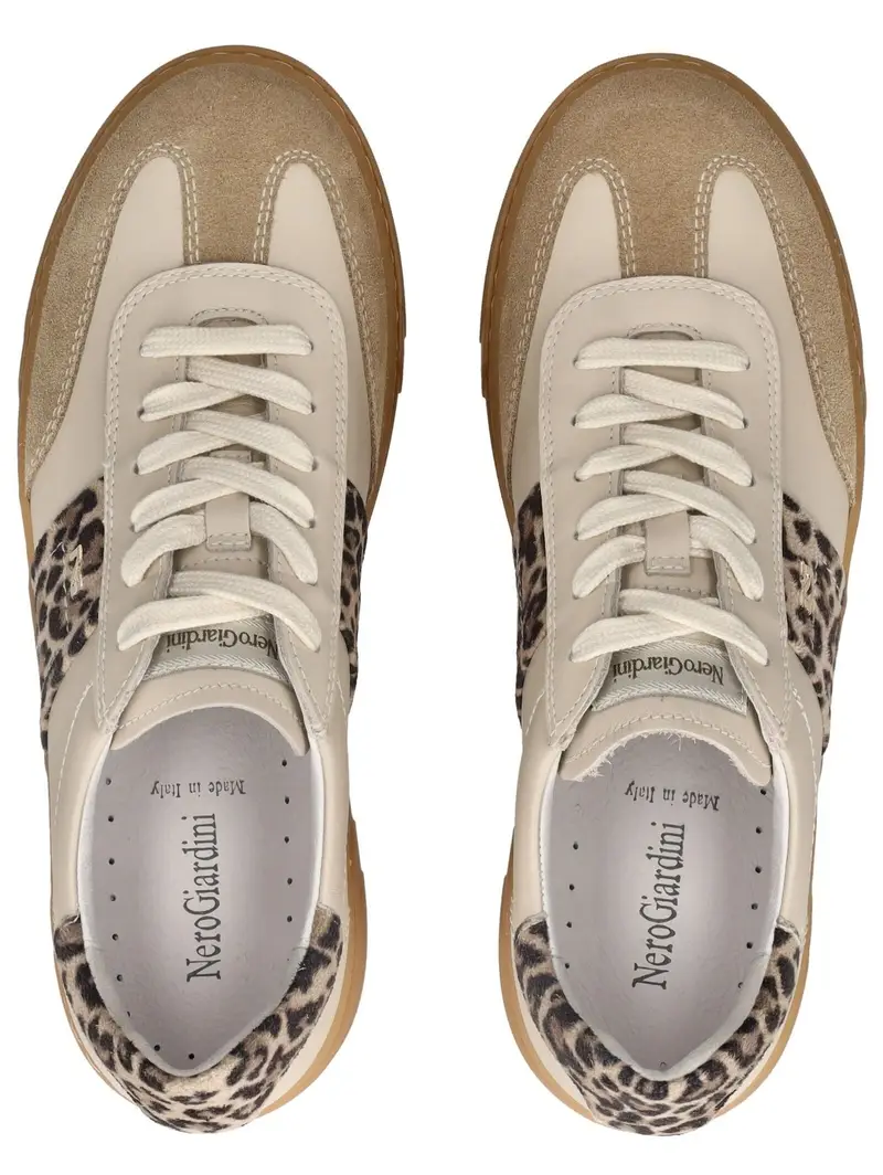 Nero Giardini Sneaker bassa beige / camello / nero miniatura 2