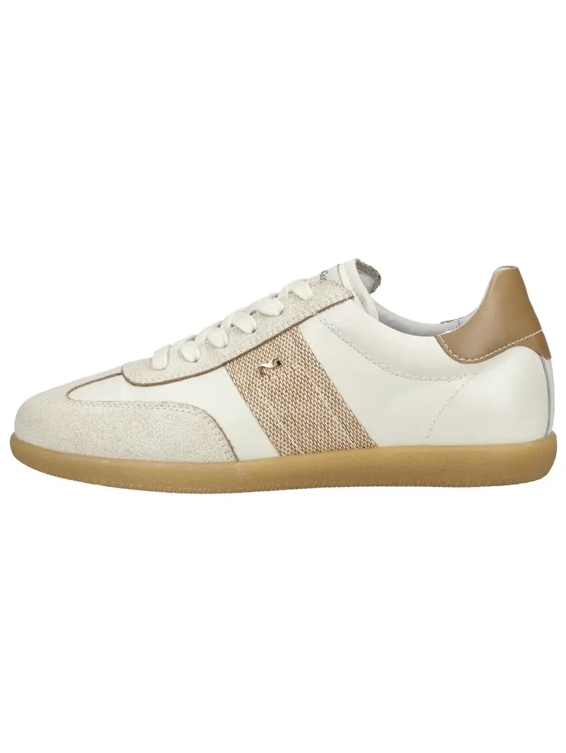 Sneaker bassa beige / marrone / bianco miniatura 2