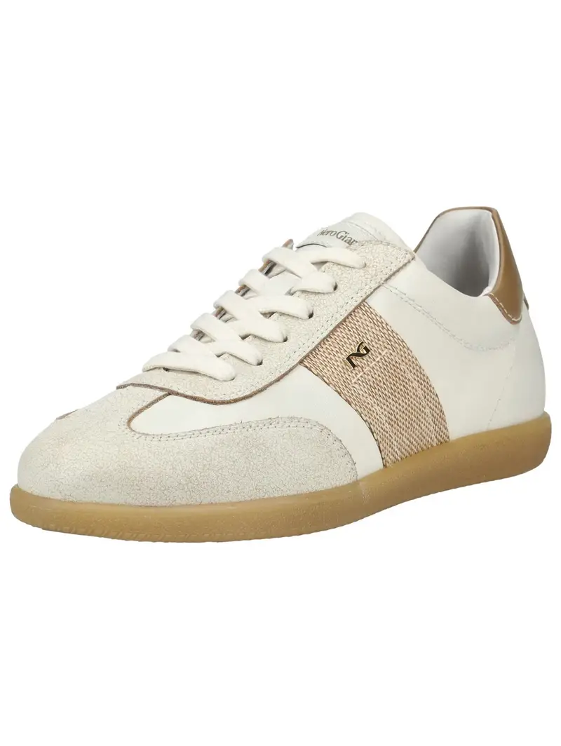 Sneaker bassa beige / marrone / bianco