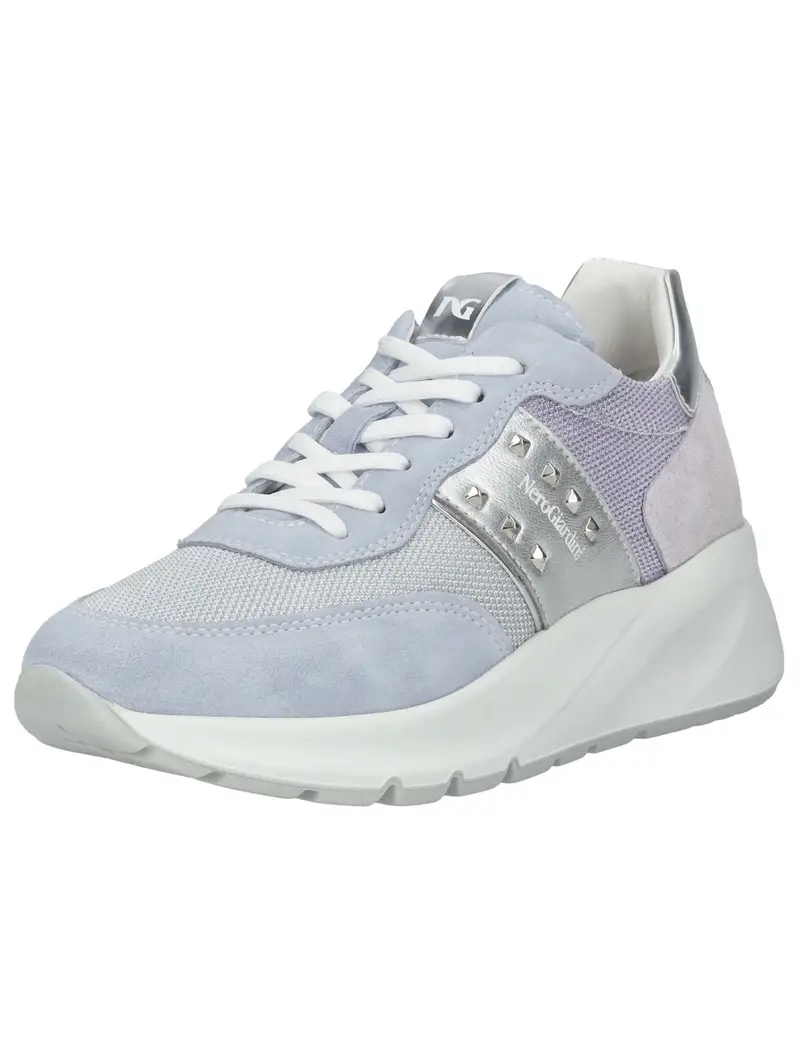 Nero Giardini Sneaker bassa  blu chiaro / pietra / argento