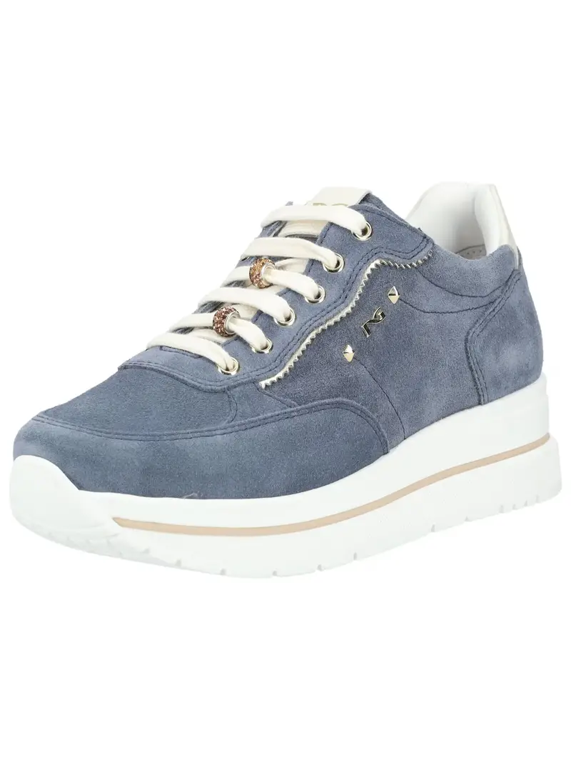 Sneaker bassa blu colomba / bianco