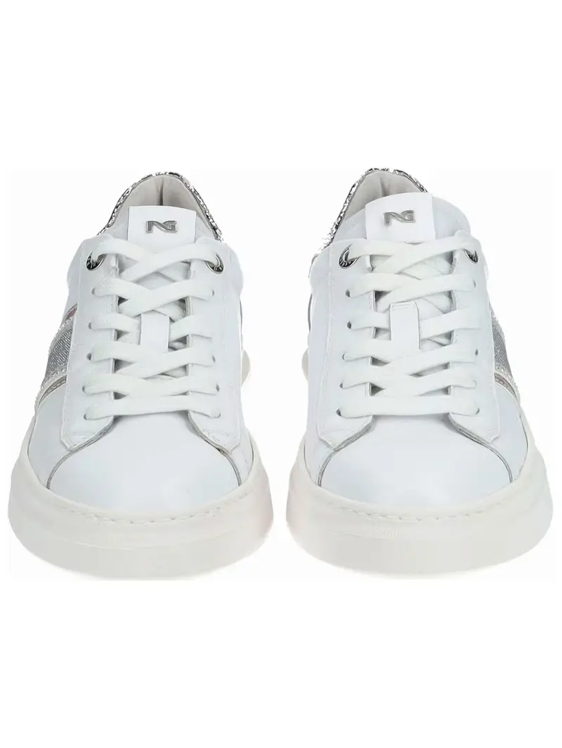 Sneaker bassa colori misti / bianco miniatura 3