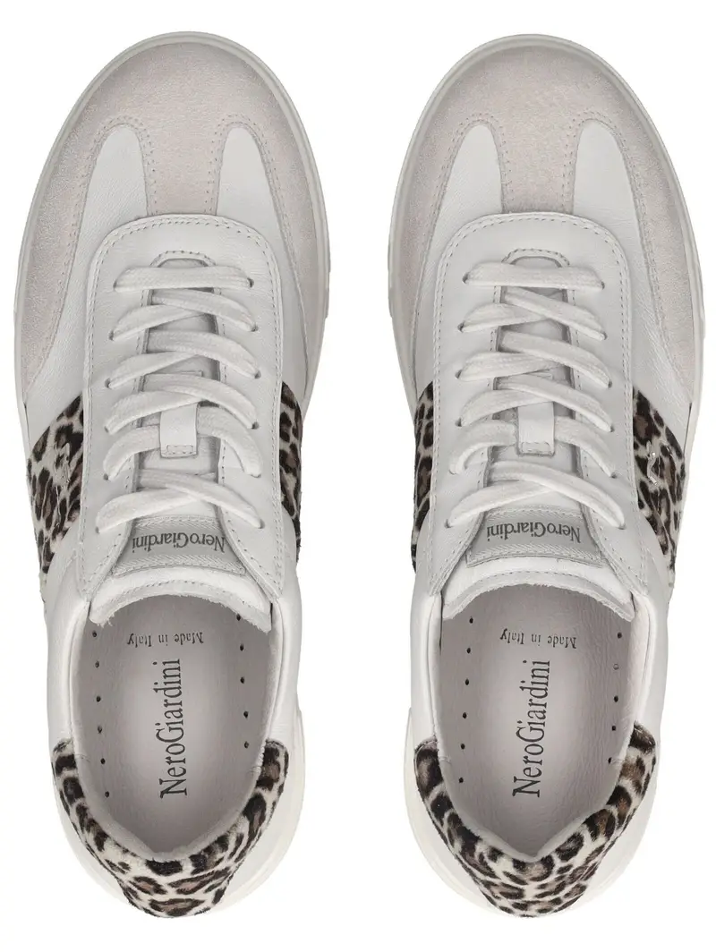 Nero Giardini Sneaker bassa crema / marrone / nero / bianco miniatura 2