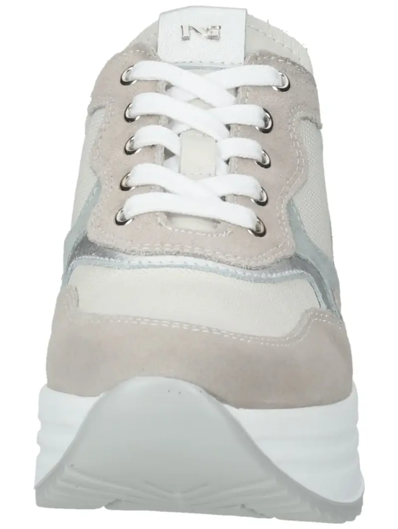 Nero Giardini Sneaker bassa grigio chiaro / rosa chiaro / bianco miniatura 3