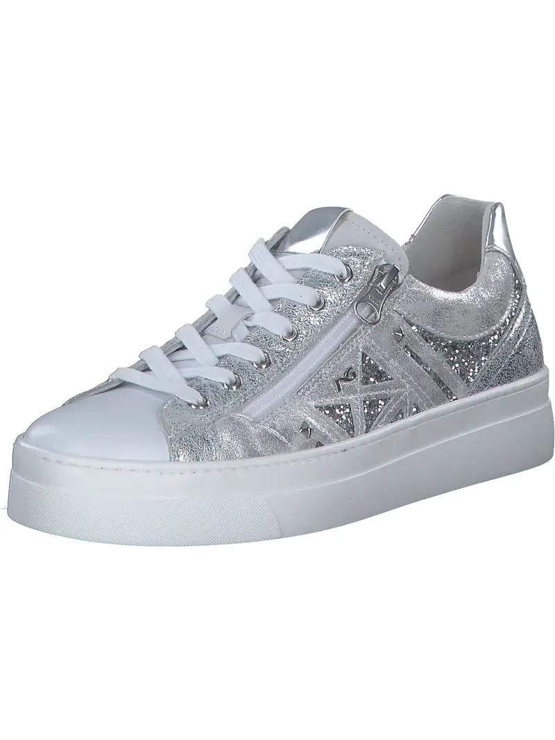 Sneaker bassa grigio scuro / argento / bianco