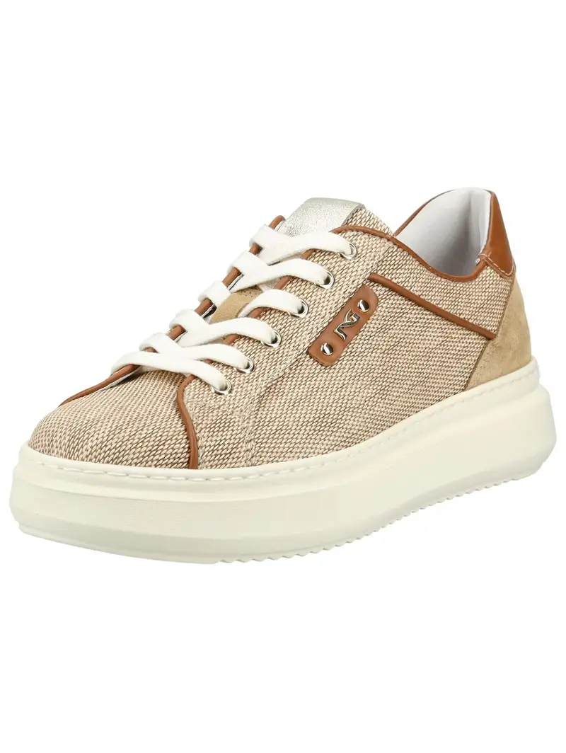 Sneaker bassa marrone chiaro