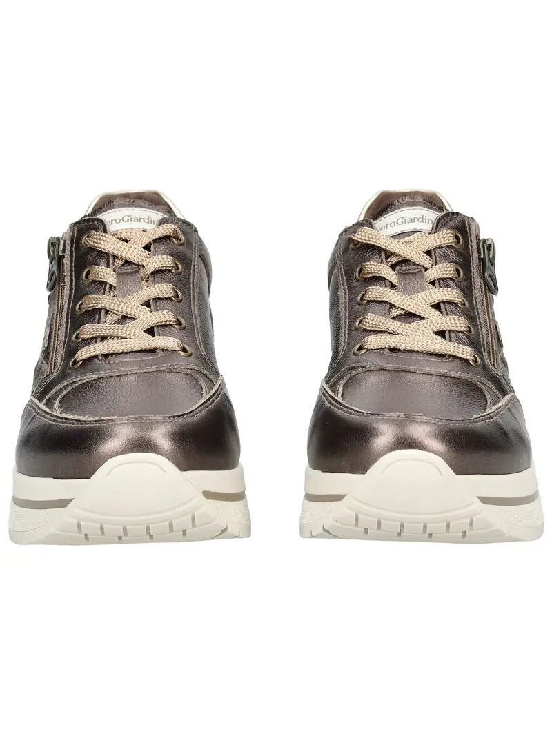 Nero Giardini Sneaker bassa marrone sfumato / oro miniatura 3