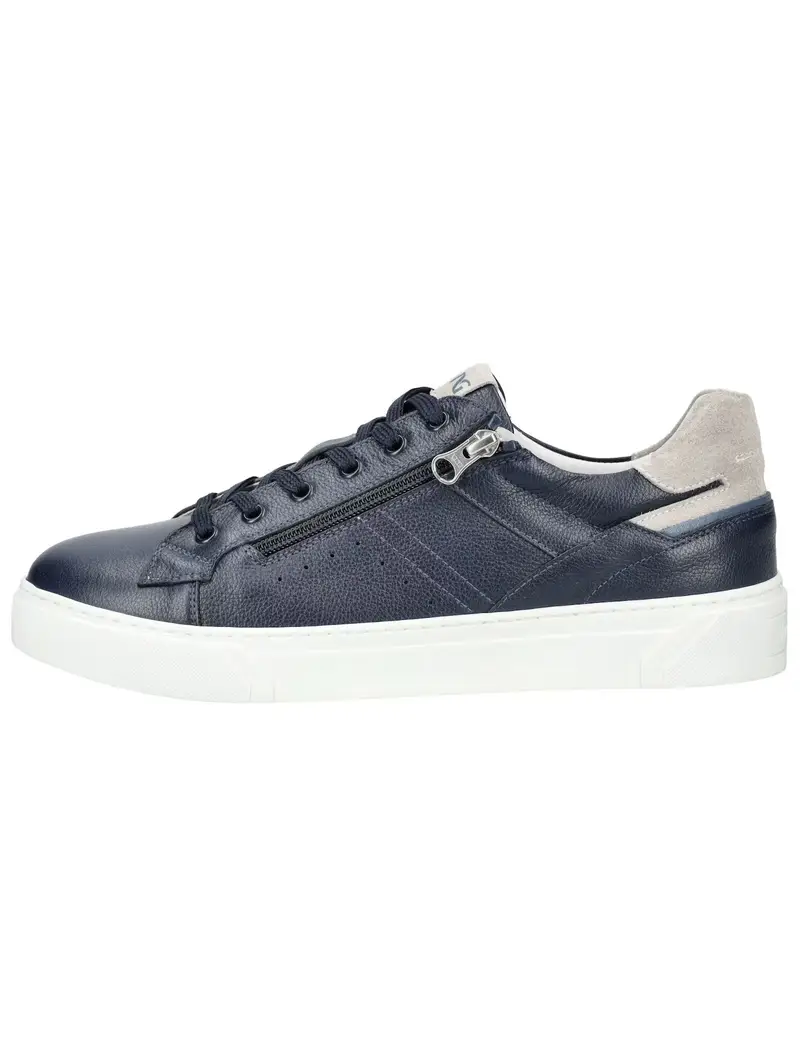 Sneaker bassa navy / bianco perla miniatura 2
