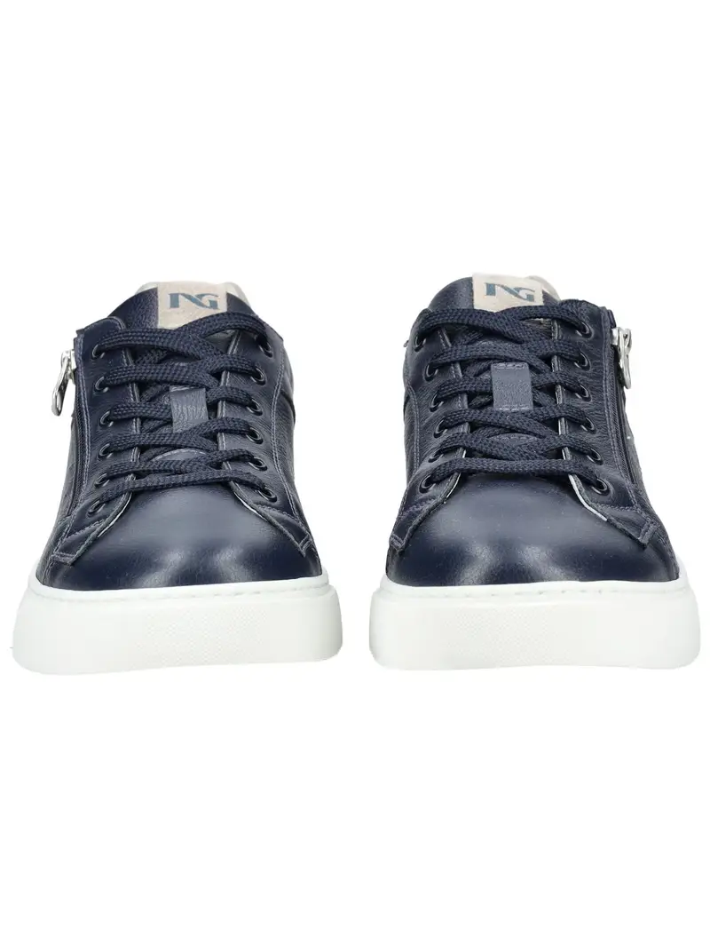 Sneaker bassa navy / bianco perla miniatura 3