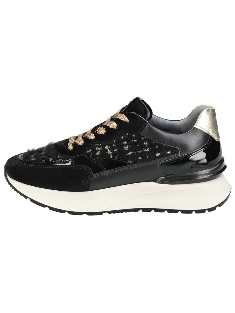 Nero Giardini Sneaker bassa  nero / argento