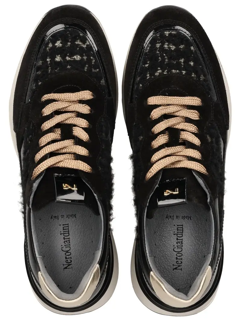 Nero Giardini Sneaker bassa nero / argento miniatura 2