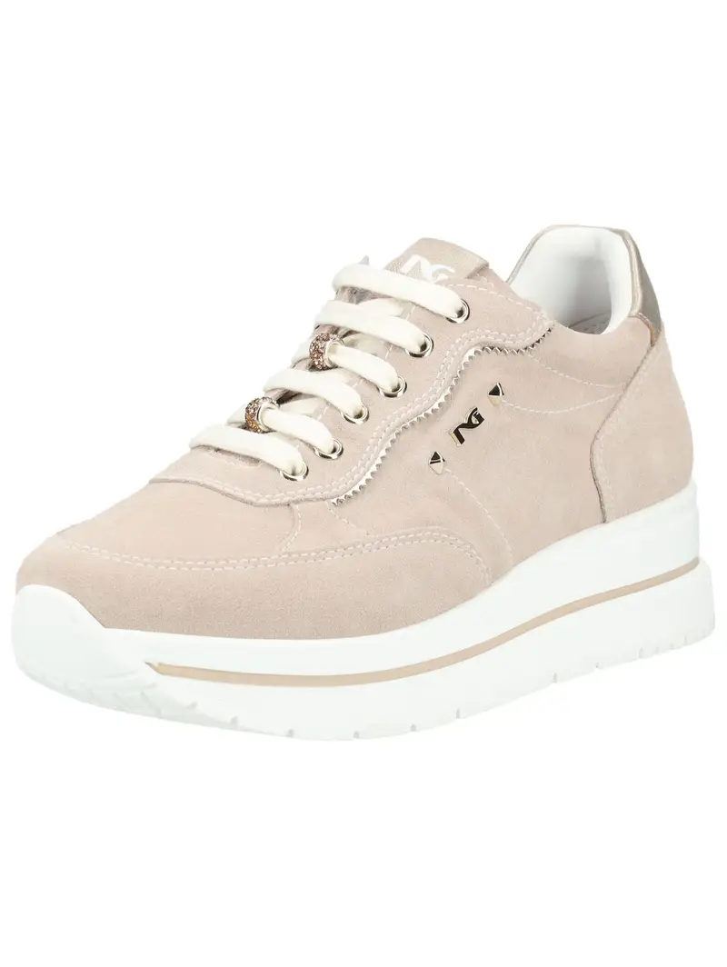 Sneaker bassa nudo / oro