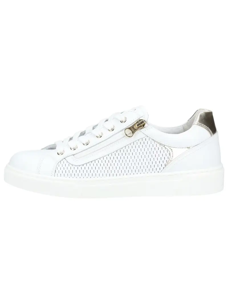 Sneaker bassa oro / bianco miniatura 2