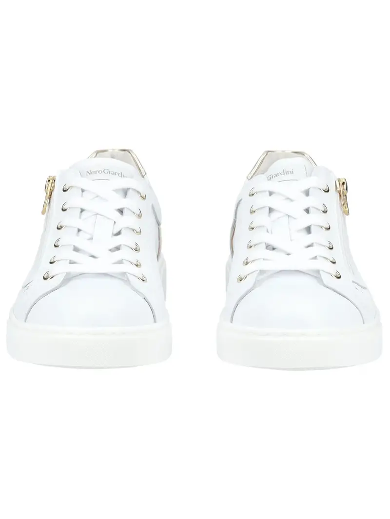 Sneaker bassa oro / bianco miniatura 3