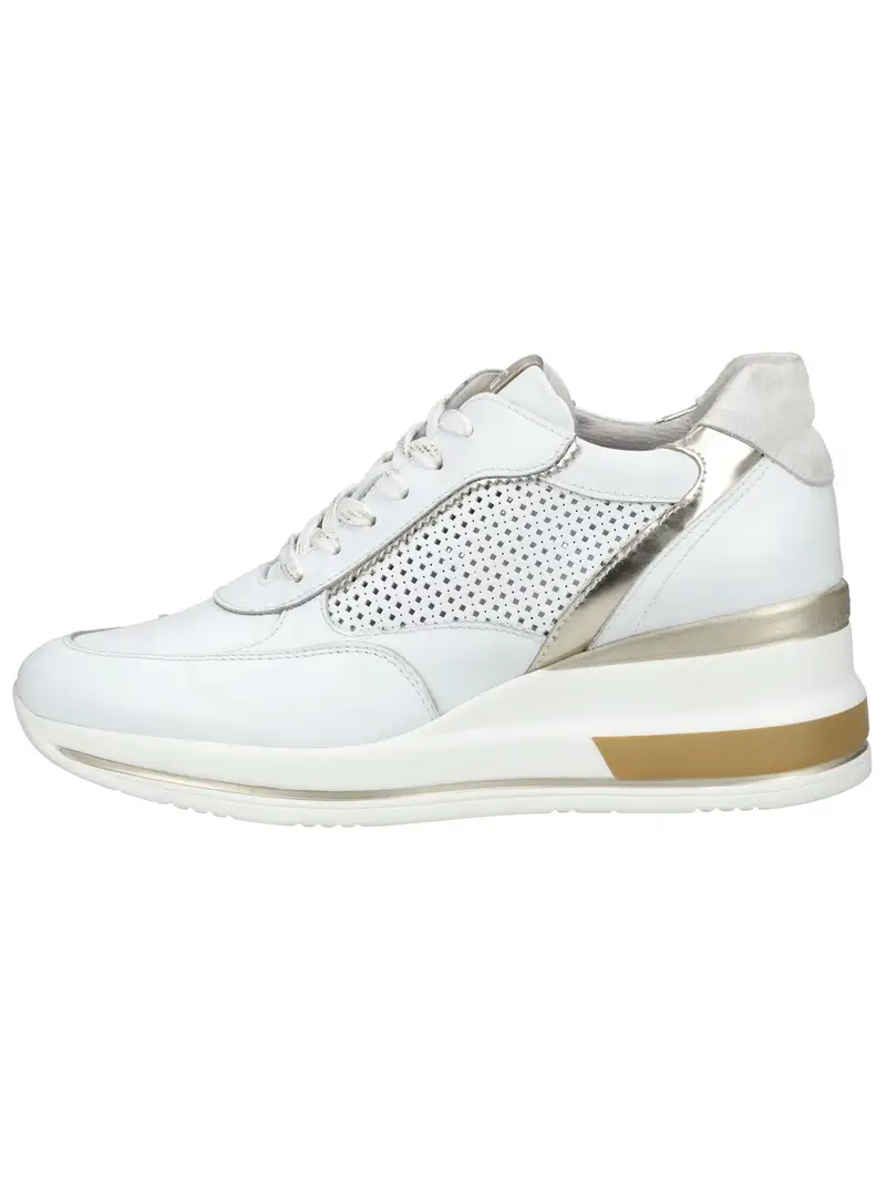 Sneaker bassa oro / bianco miniatura 2