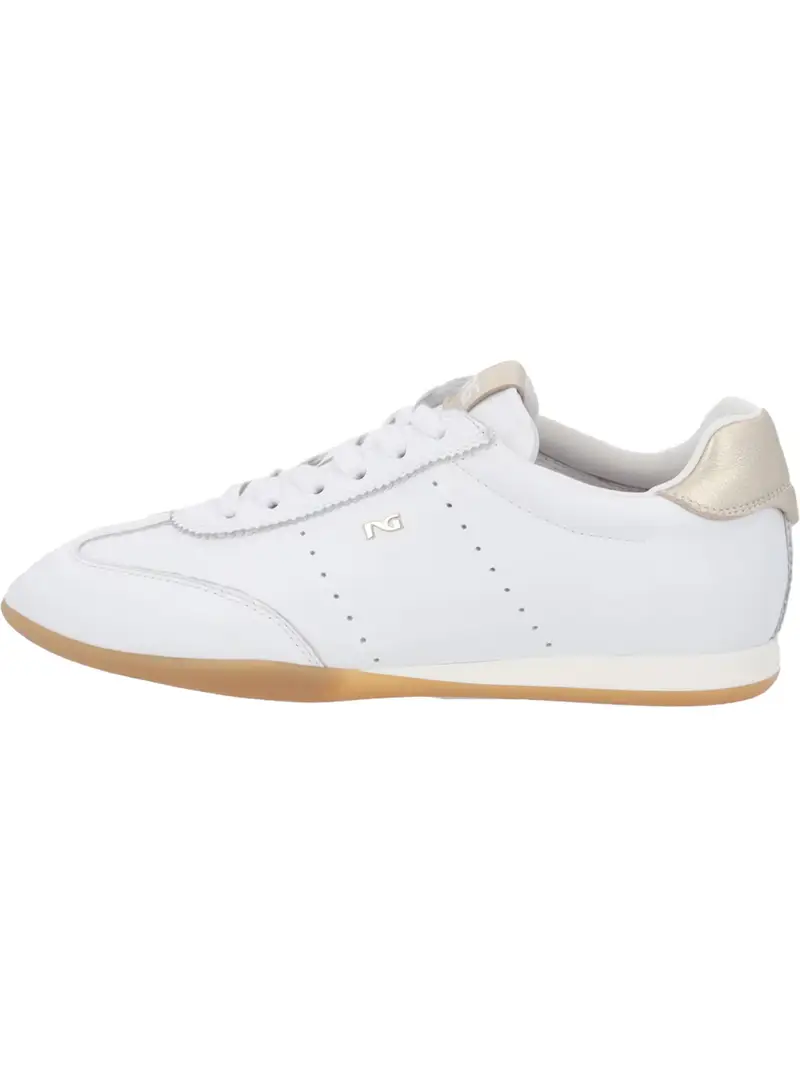 Sneaker bassa oro / bianco miniatura 2